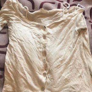 Off the shoulder top